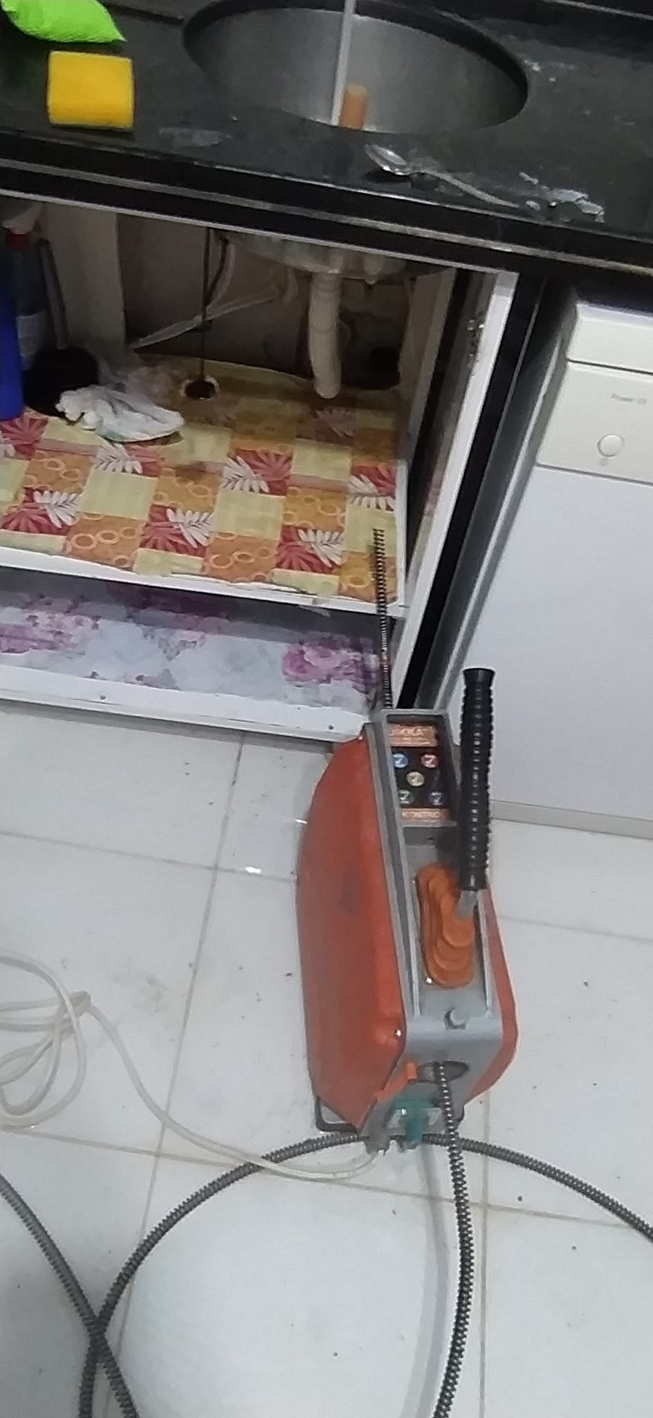 Lavabo açma ekipmanları ve uygulama